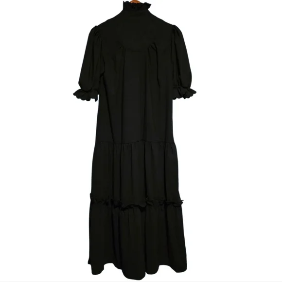 Pomander Place Selena Maxi Dress in Black Size XXS NWT - Picture 5 of 6